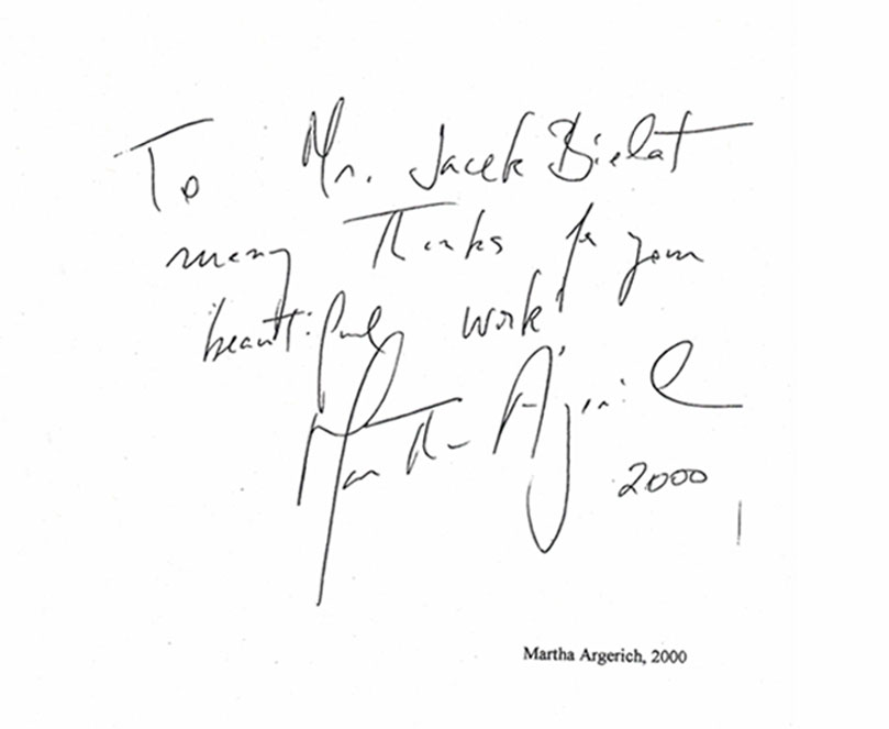 Martha Argerich, 2000